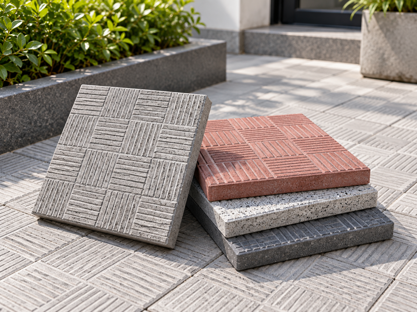 Paving Chequered Tiles
